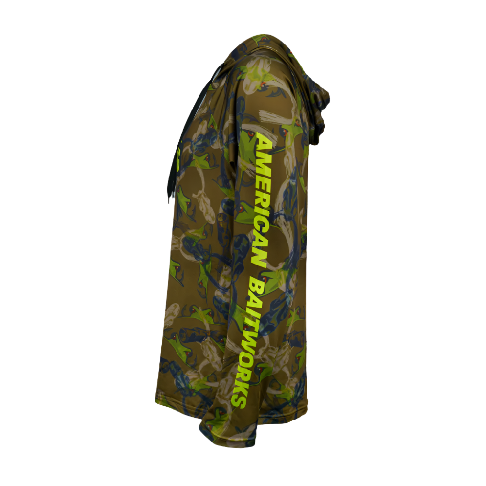 Scum Frog Camo Long-Sleeve Performance Hoodie