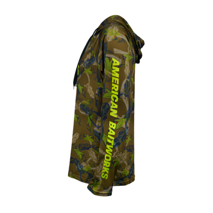 Scum Frog Camo Long-Sleeve Performance Hoodie