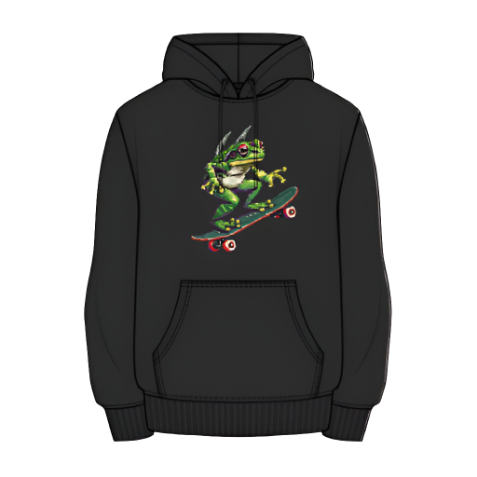 Skate Frog Hoodie